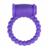 EasyToys Vibrating Intimate Ring Purple - Flexible Silicone Design - Anelma sextoys