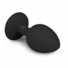 EasyToys Diamond Silicone Plug Small Black