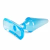 EasyToys Flexible Blue Plug with Butterfly Pattern