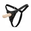 TOYJOY Strap-On System Adjustable Silicone Harness Black 18 cm - Anelma sextoys