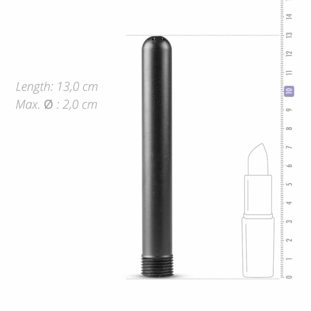 EasyToys Intimate Hygiene Shower Nozzle Black 12.7mm Adapter. Bath and shower. See formula