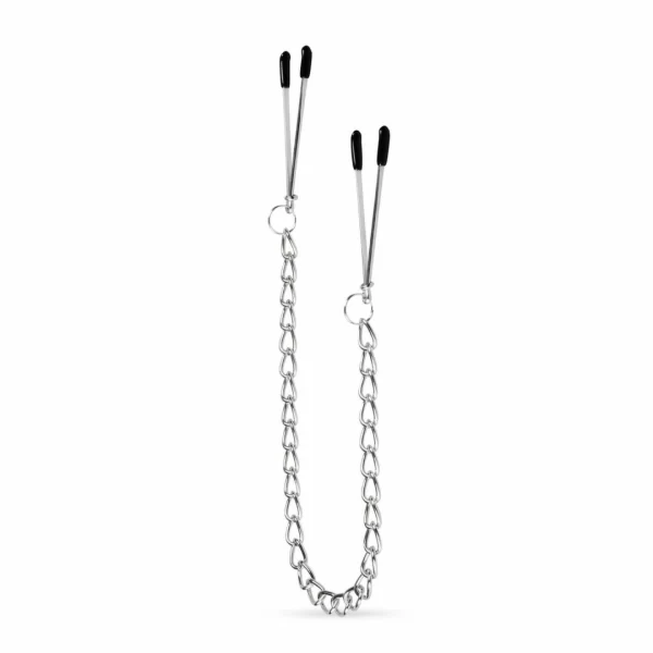 EasyToys Tweezers - Regulowane klamry z Å‚aÅ„cuszkiem do ciaÅ‚a