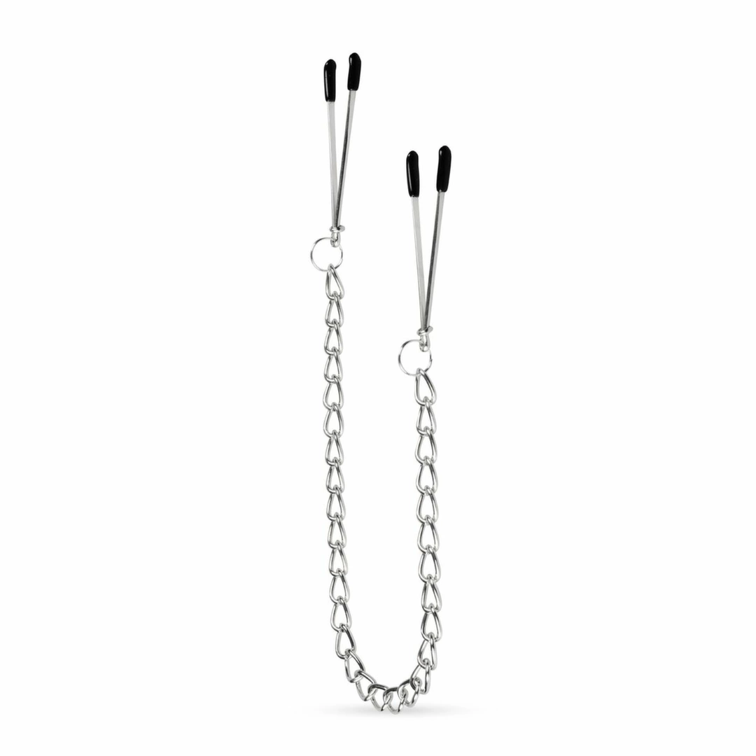 EasyToys Tweezers - Regulowane klamry z Å‚aÅ„cuszkiem do ciaÅ‚a
