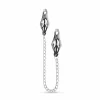 EasyToys Metalowe Klamry Clover z ÅaÅ„cuszkiem - Regulowane