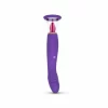 Easytoys Pleasure Pump G-Spot Vibrator Fioletowy 2 Nasadki - vibraattori
