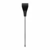 Luxe Whip Black - solidny bat z ekoskory 42