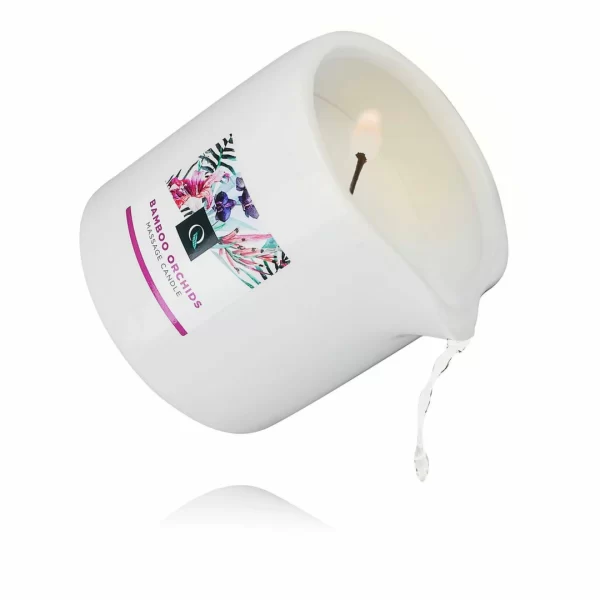 Exotiq Åšwieca MasujÄ…ca Bamboo Orchids 200g - RelaksujÄ…cy Olejek Zapachowy