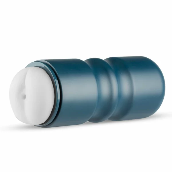 FPPR White Intimate Stimulation Device with Textured Interior combines flexible elastomer for comfortable