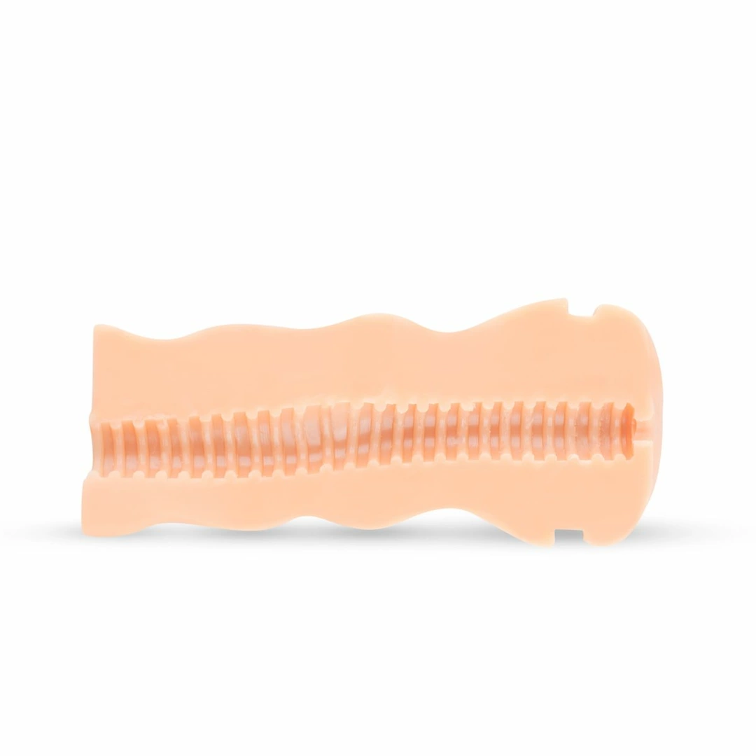 FPPR Mocha Premium Intimate Sleeve with Textured Tunnel - Anelma male masturbator