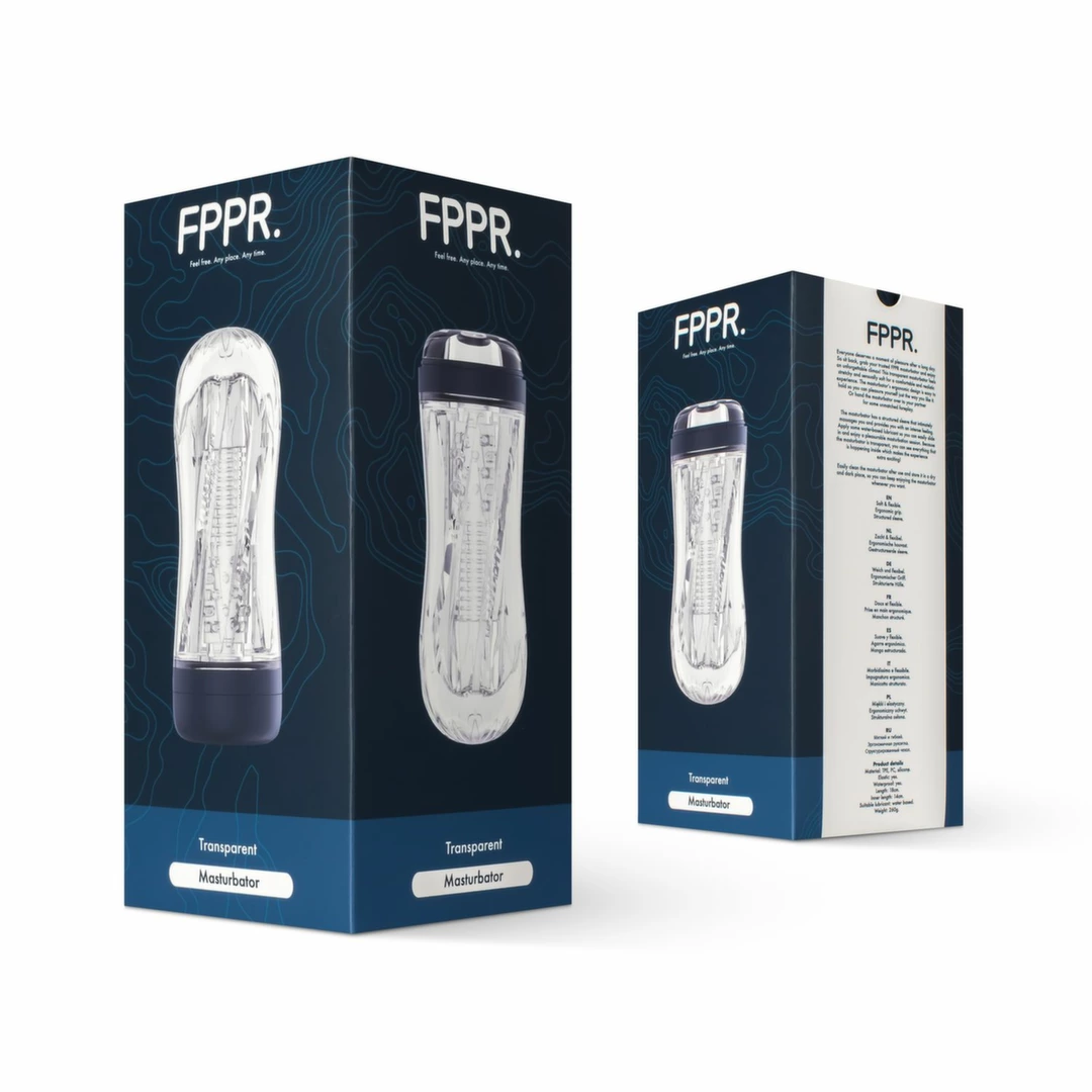 FPPR Transparent Personal Stimulation Device combines flexible elastomer and an ergonomic design for comfortable