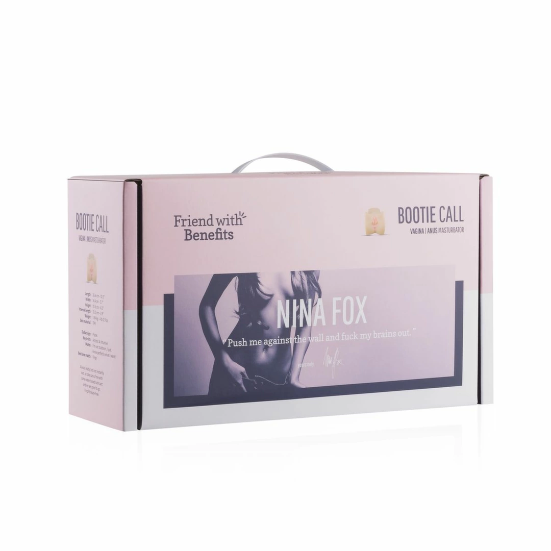 Nina Fox Mega - Model anatomiczny z podwojnym otworem - Anelma Nina Fox Mega Intimate Machine TPR Dual-Entry Anatomical Model XL combines an ergonomic design for comfortable