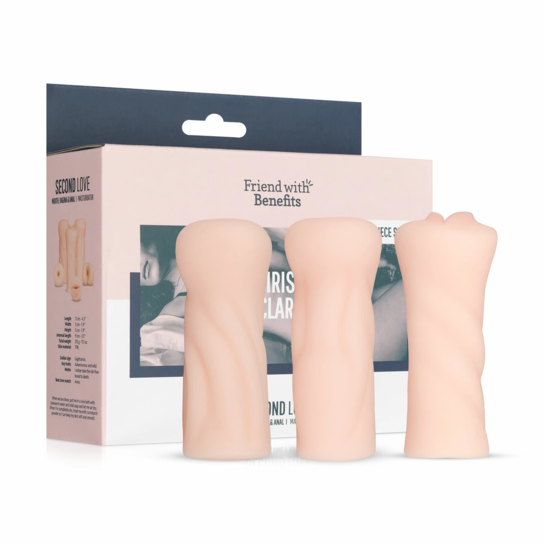 Friend With Benefits Set - Trio of Anatomical Intimate