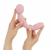 Good Vibes Only Simi Dual-Ended Wand Massager Pink Silicone