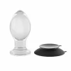 Evolved Crystal Ball Plug - Clear Silicone Base