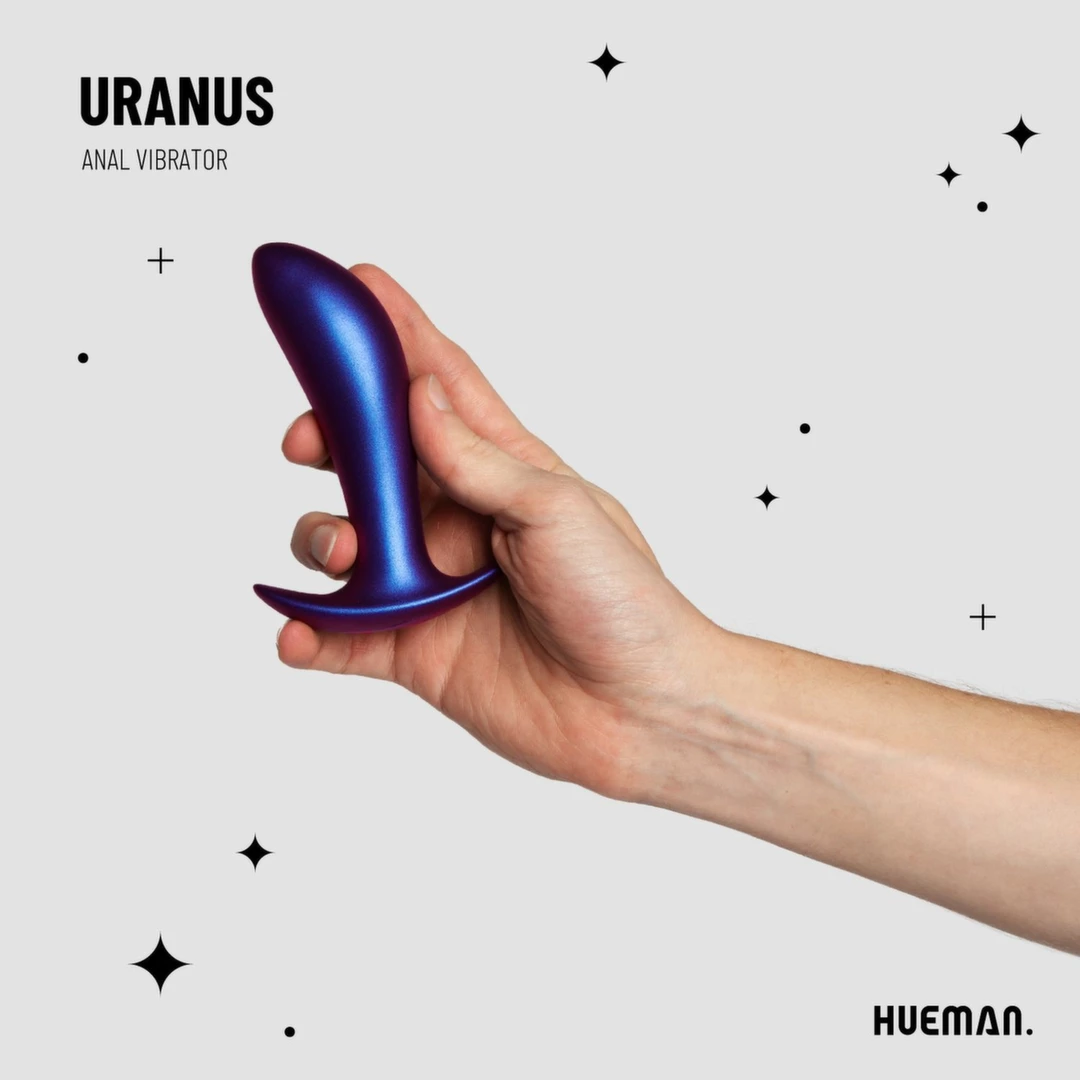 Hueman Uranus WibrujÄ…ca Sonda Anatomiczna z Pilotem