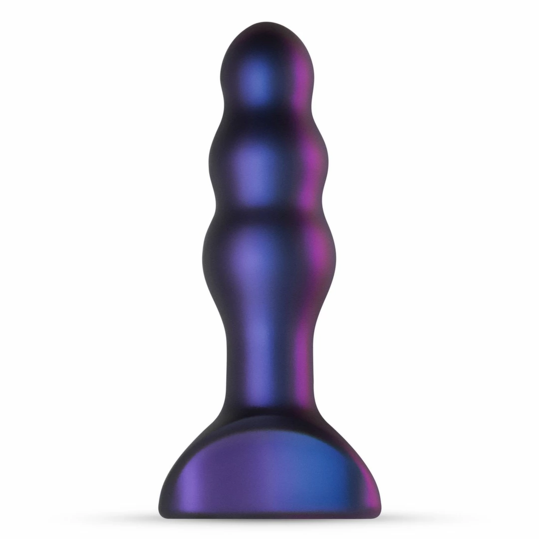 Hueman Space Invader Vibrating & Thrusting Silicone Plug - 4 Modes
