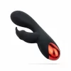 Lieberte Beate wielofunkcyjny wibrator kroliczek silikonowy rożowy - Anelma Lieberte Beate Dual Action Silicone Intimate Device
