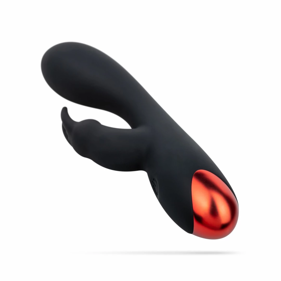 Lieberte Beate wielofunkcyjny wibrator kroliczek silikonowy rożowy - Anelma Lieberte Beate Dual Action Silicone Intimate Device