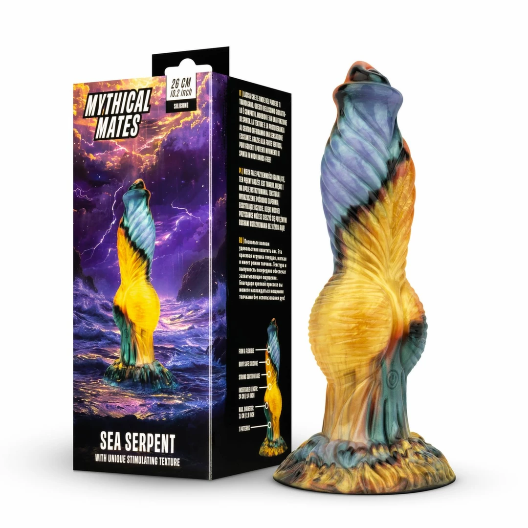 Mythical Mates Sea Serpent Large Thrusting Silicone Model - Anelma sextoys
