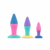 Koda Silicone Anal Training Set 3 Sizes Colorful Design