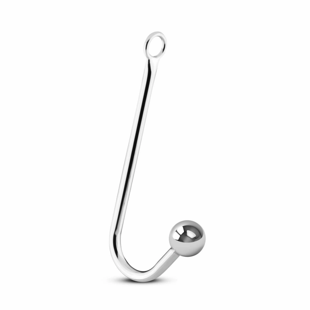 Sinner Gear Metalowy Anatomiczny Hak z KulkÄ… i PierÅ›cieniem 1 Ball