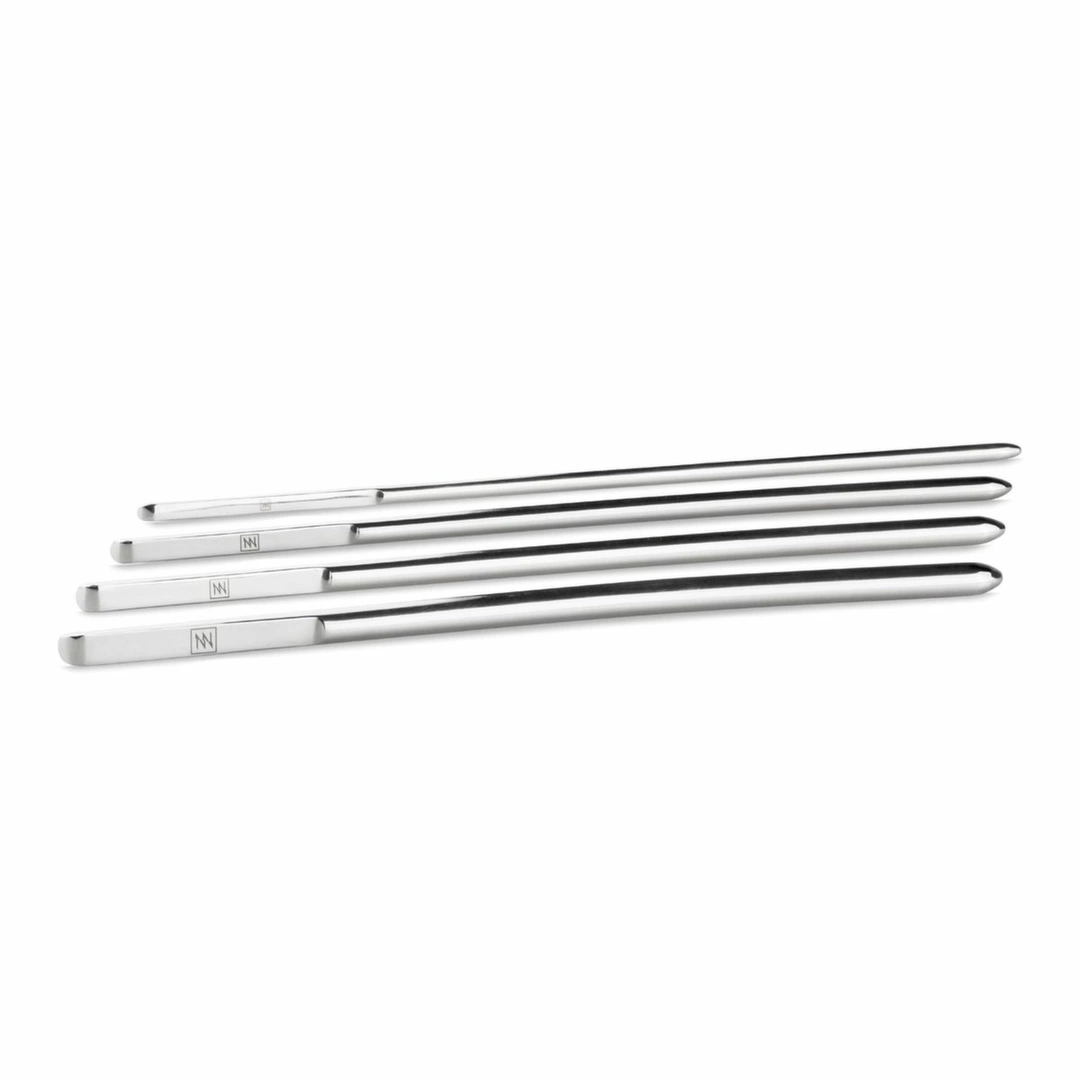 Sinner Gear Zestaw czterech stalowych sond intymnych 4-7 mm