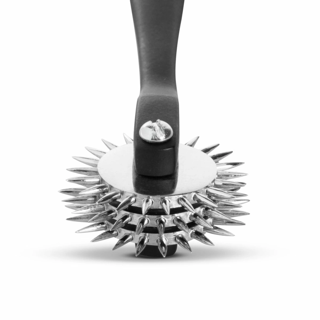 Sinner Gear Czarny Wartenberg Wheel 3-koÅ‚owy - precyzyjny model z trzema rolkami