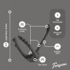 Teazers Triple Prostate Model with Remote Control & Adjustable Ring. Prostate massager. See functions