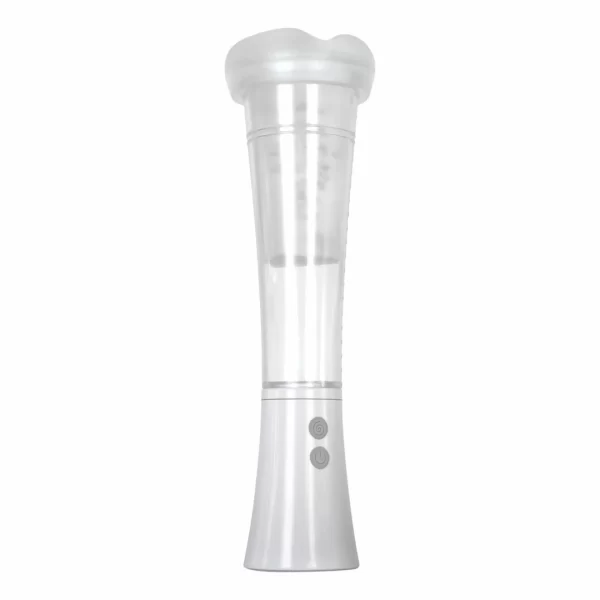 Evolved Sucking Good Transparent Intimate Machine with Suction & combines 9 vibration modes and rechargeable power in a practical