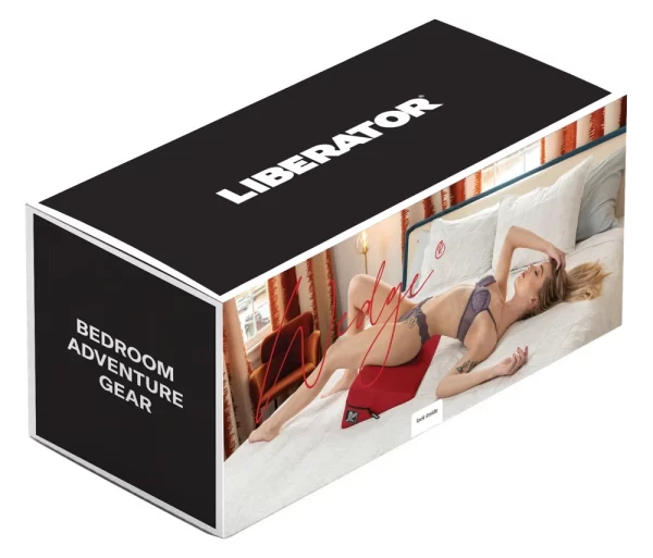 Liberator Wedge Red Ergonomic Intimate Support Cushion 61x35.5x18cm
