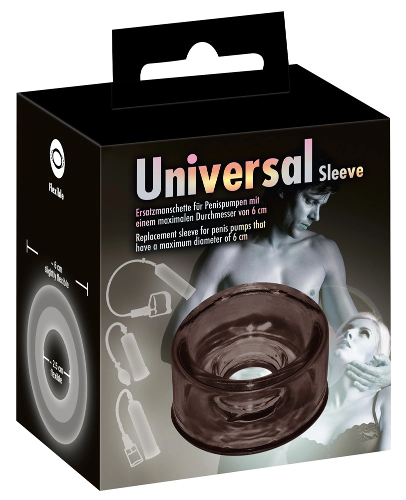 You2Toys Universal Silicone Sleeve Smoke - Flexible Accessory 6.8 cm+