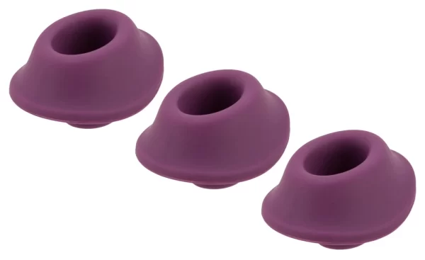 Womanizer Replacement Heads Purple 3-Pack Silicone Accessories S