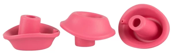 Womanizer W-Heads S - Zapasowe nakÅ‚adki silikonowe 3 szt. rozmiar S malinowe
