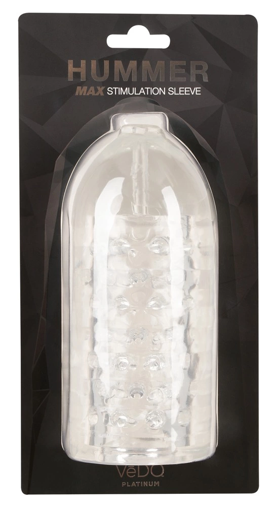 Hummer 2.0 Spare Sleeve Transparent TPE 15.7 cm Flexible Insert