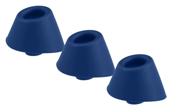 Womanizer Heads Duo Blueberry Size Replacement Silicone 3-Pack S