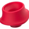 Womanizer W-Heads Replacement Silicone Heads L Red 3-Pack