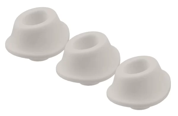 Womanizer W-Heads Grey 3-Pack - Replacement Silicone Attachments M