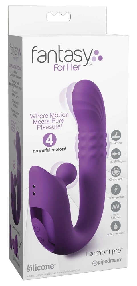 Fantasy For Her Harmoni Pro Purple - vibraattori