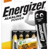 Energizer AAA Alkaline Batteries 1.5V 12 Packs of 4 - Long Life Power