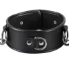 ZADO Bondage Set - Leather Collar and Adjustable Handcuffs