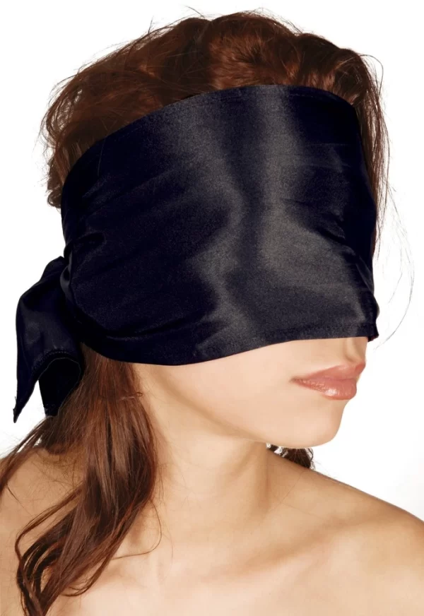 ZADO Satin Bondage Scarf Black 120 cm