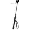 Bad Kitty Czarna packa Serce 45 cm uchwyt ozdobny PU
