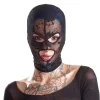 Bad Kitty Lace Head Mask Black - Flexible