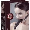 Fetish Collection model knebla z anatomicznym elementem 12 cm czarny