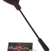 Bad Kitty Dwustronna Packa Serce Czarna 25cm Poliuretan/Futerko