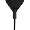 You2Toys Heart-Shaped Black Crop Silicone Tip 44 cm