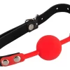You2Toys Red Silicone Ball Restraint Adjustable Strap 4cm