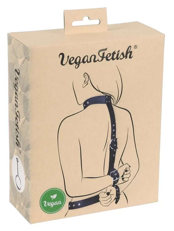 Vegan Fetish zestaw regulowany: mankiet na szyjÄ™