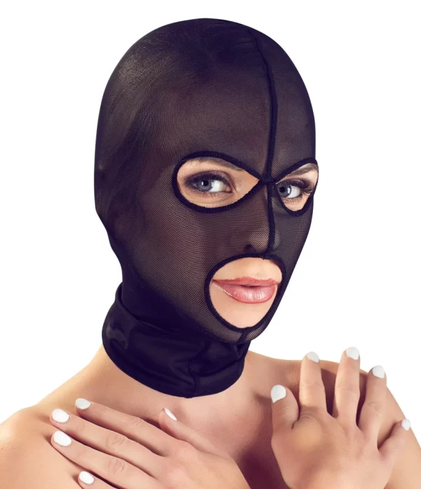 Bad Kitty Powernet Stretch Head Mask Black Unisex One Size