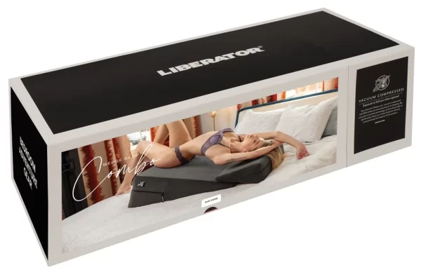 Liberator Wedge/Ramp Black Set - Ergonomic Positioning Cushions Duo